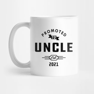 New Uncle - Promoted to uncle est. 2021 Mug